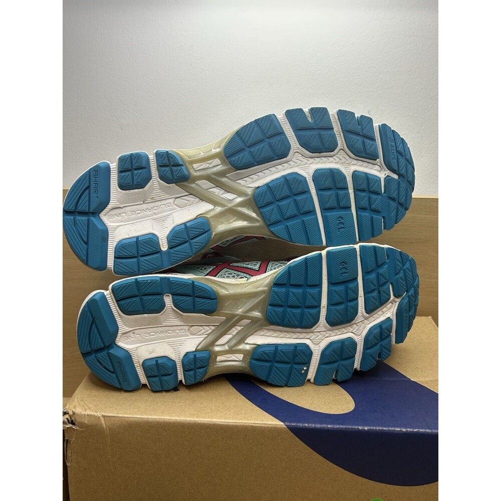 ASICS Gel Kayano 21 Shoes Womens Size 7 Mint Green Pink Athletic Running Sneaker - Picture 13 of 13